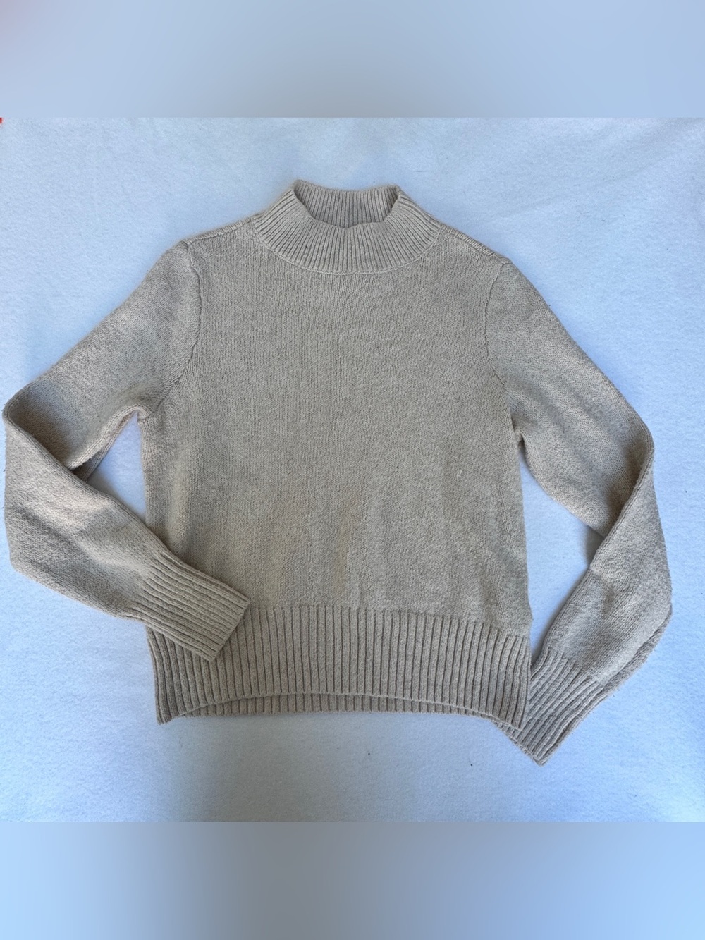 American Eagle Outfitters Women's Sweater Sz Med Turtleneck Knit Cotton Blend